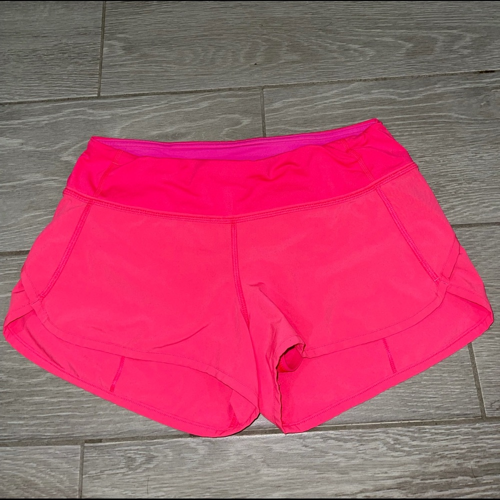 Lululemon speed shorts